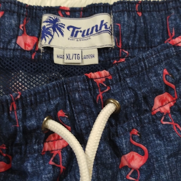 Flamingo Trunks Men's Swim Shorts - Picture 3 of 7